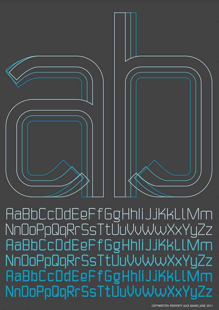 AB'10 Portfolio Typography by atobgraphics