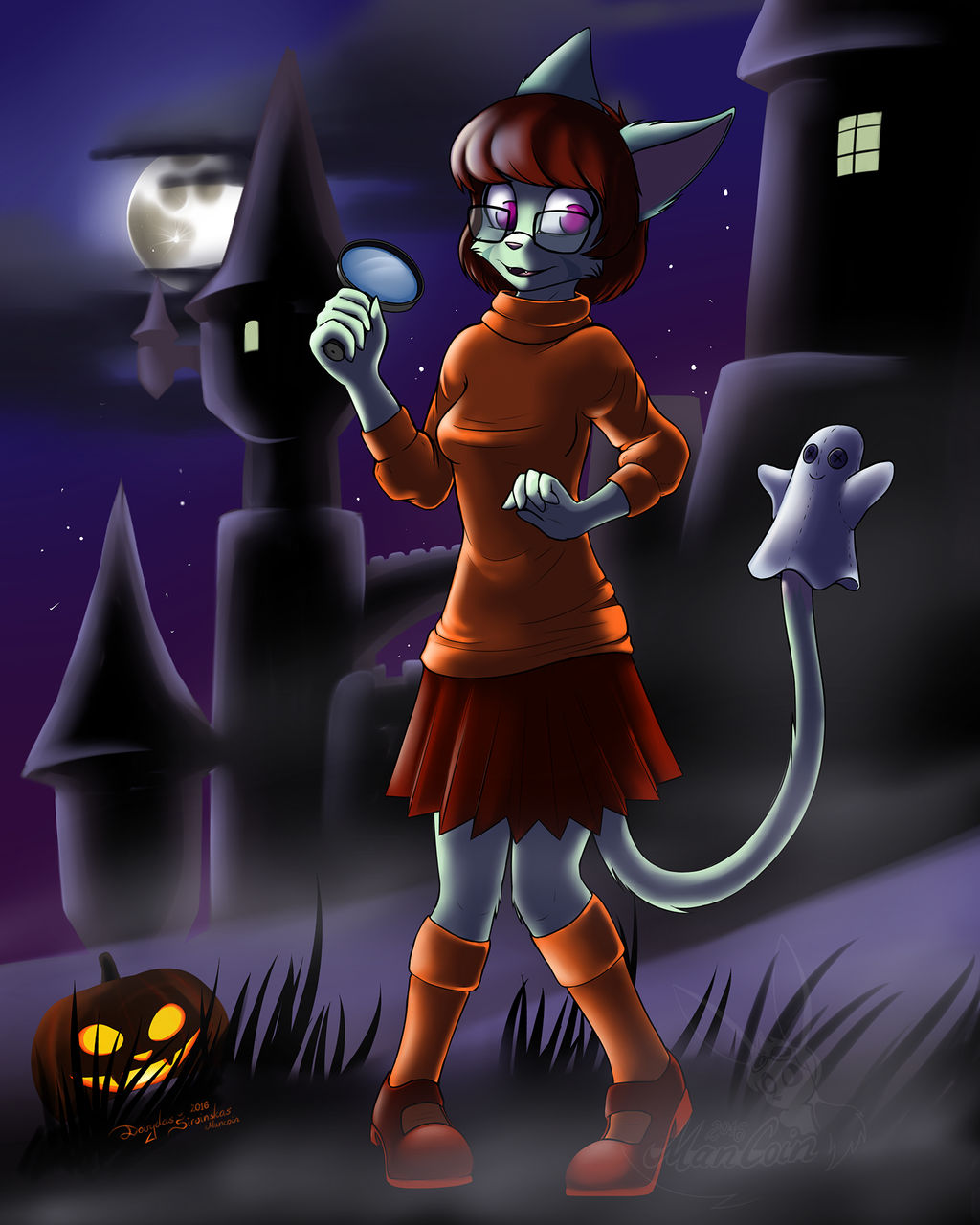 Jinkies, a ghost! by Mancoin
