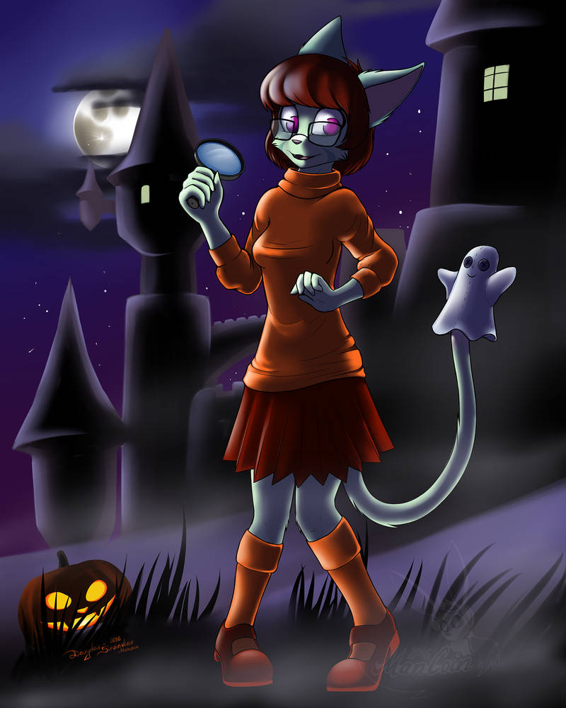 Jinkies, a ghost! by Mancoin