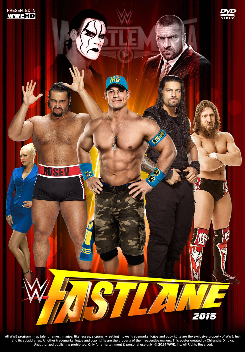 WWE FastLane 2015 Poster by Chirantha on DeviantArt