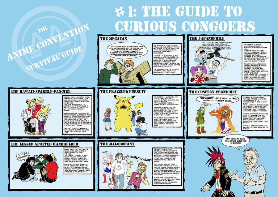 The Anime Con Survival Guide by ryuuza-art