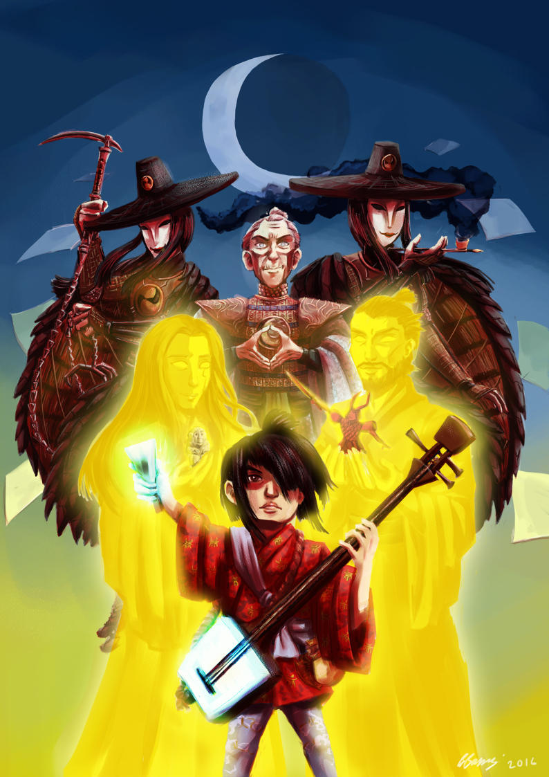 Kubo and the Two Strings by ryuuza-art