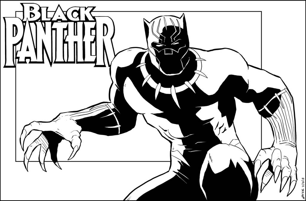 Black Panther by NathanKroll