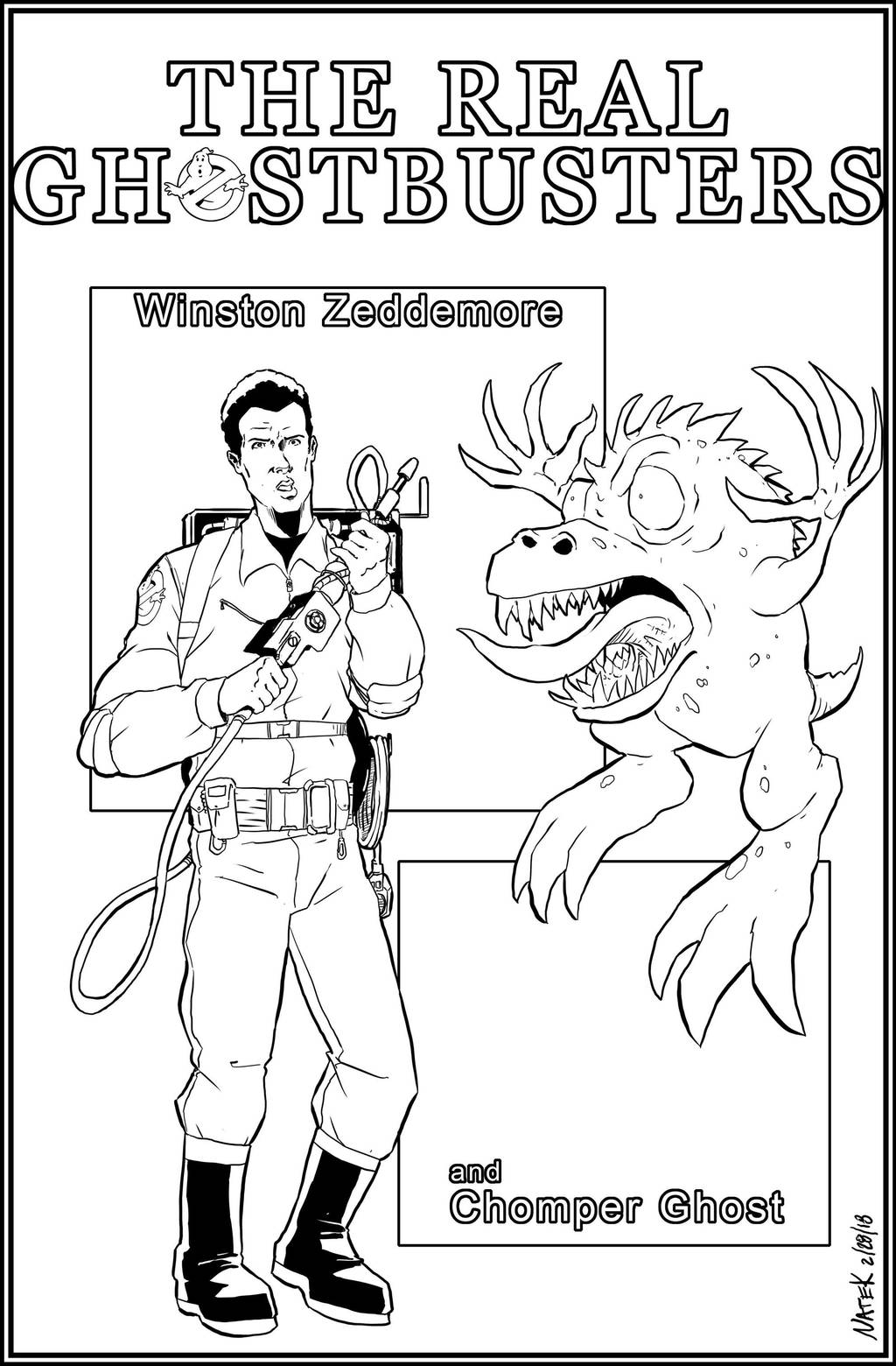 Winston Zeddemore by NathanKroll