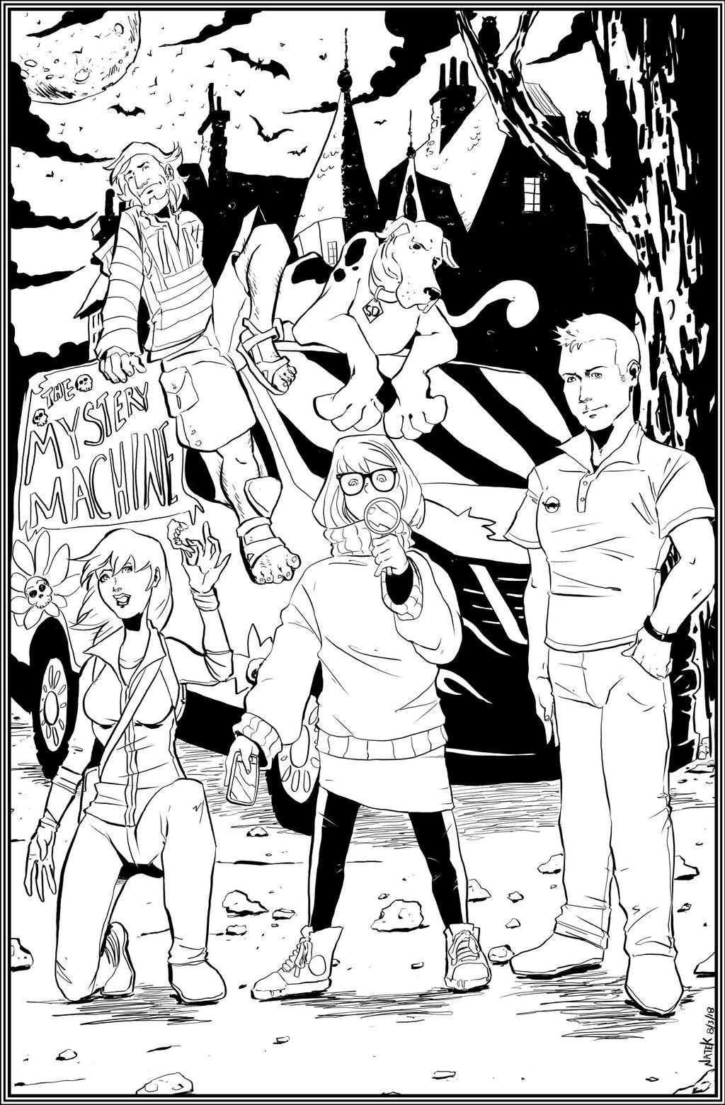 Scooby-Doo, Working On A Mystery by NathanKroll