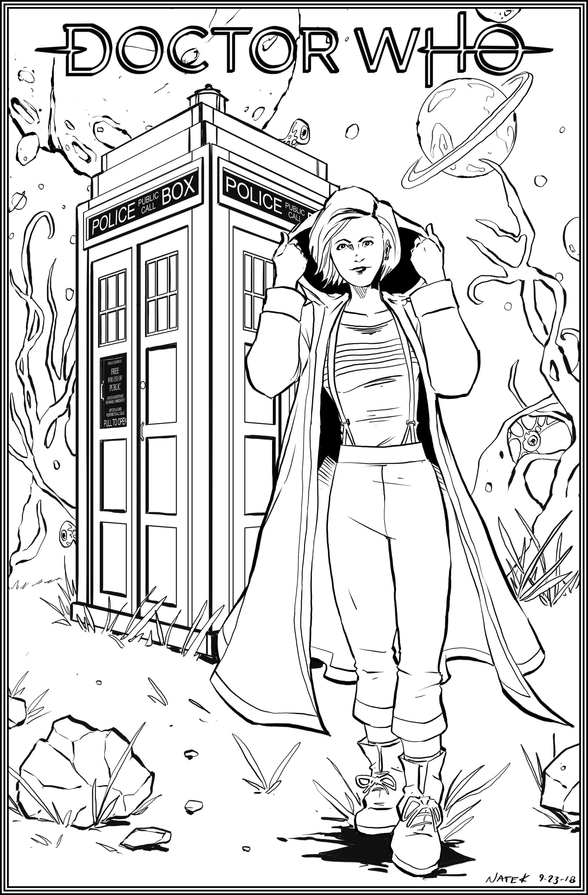Doctor Who 13th Doctor by NathanKroll