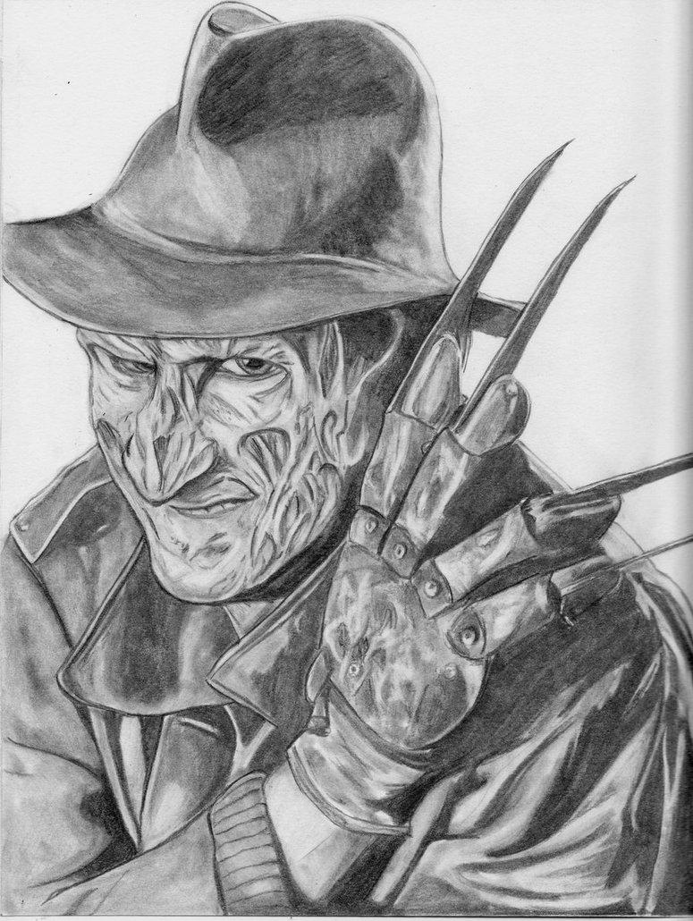 Рисунки фредди крюгера