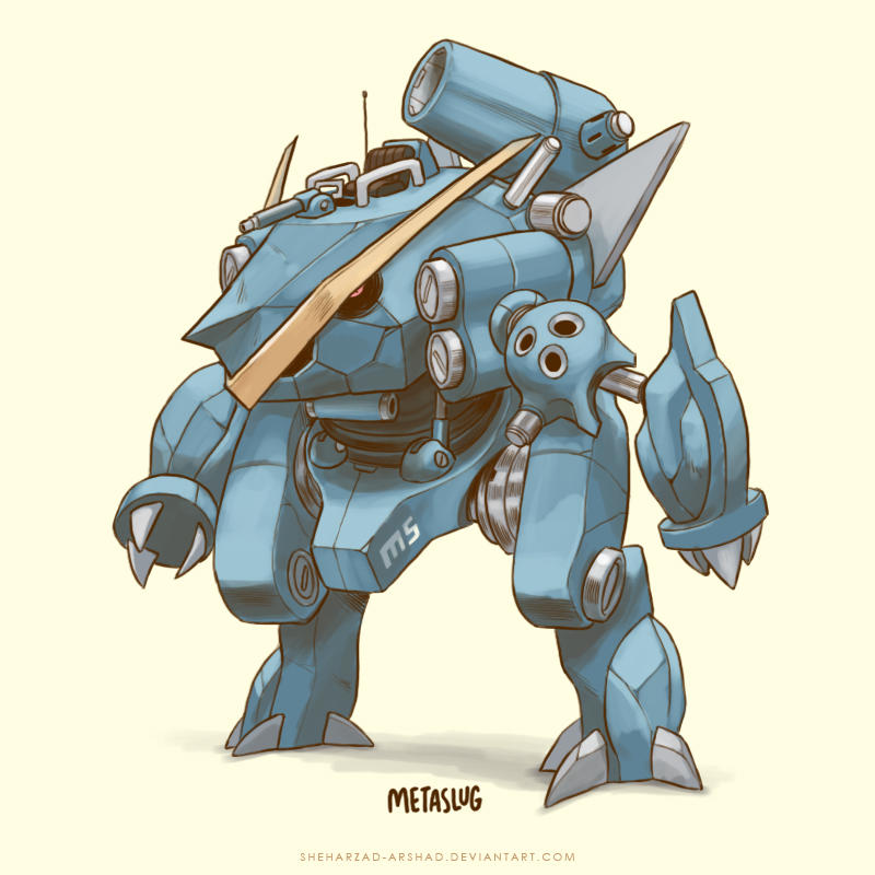 Metagross Super Evolve by Sheharzad-Arshad