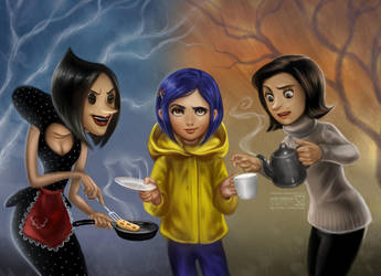 Coraline by daekazu