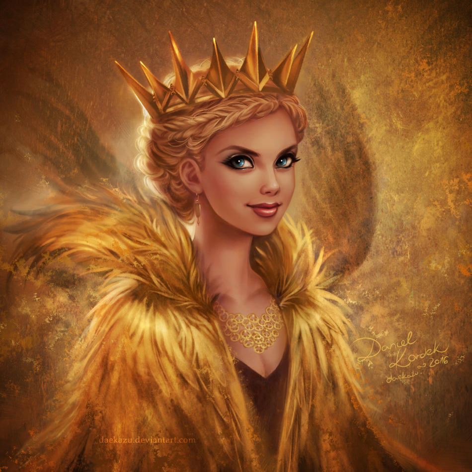 Golden Queen Ravenna by daekazu