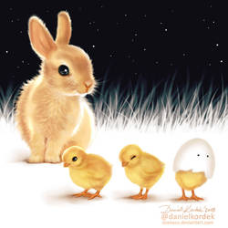Happy Easter by daekazu