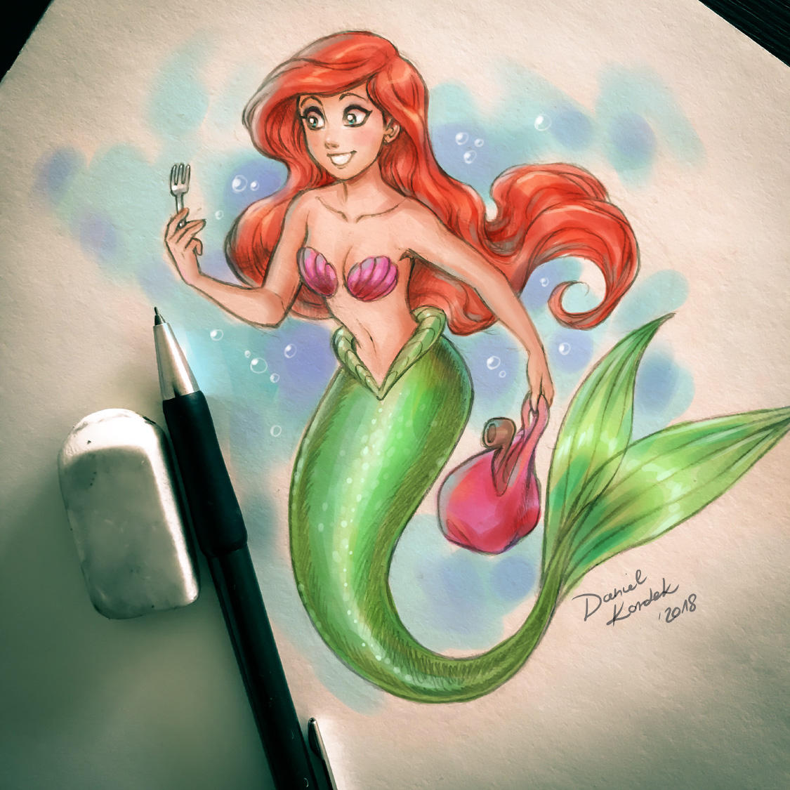 Little Mermaid by daekazu