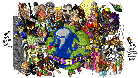 Welcome to Earth: Background by Jamdeski