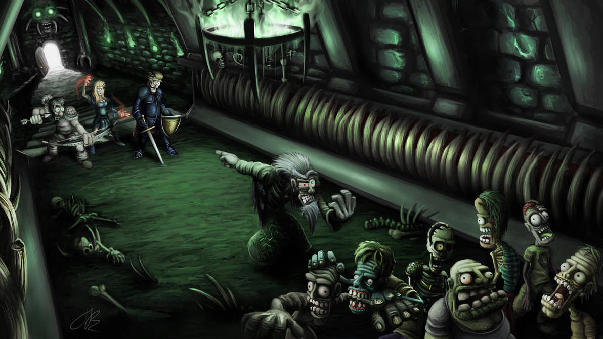 Assault on the Necromancer by Jamdeski