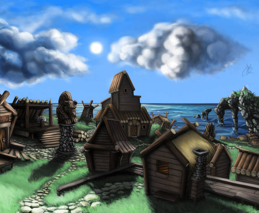 Village by Jamdeski