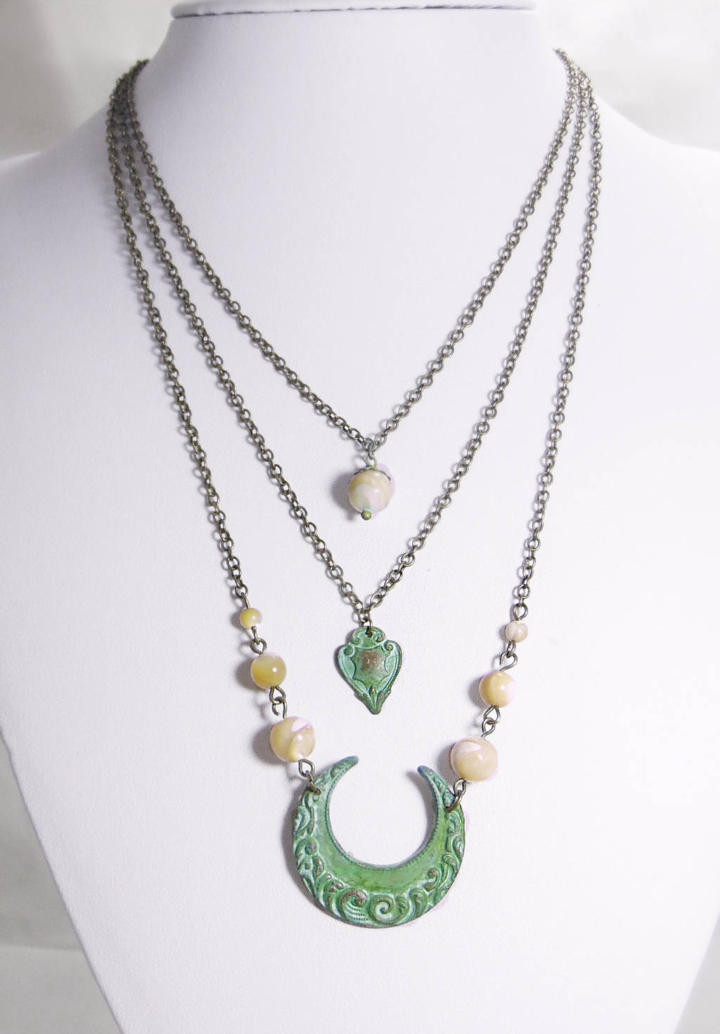 Art Deco Ocean Themed Necklaces by JinxMim