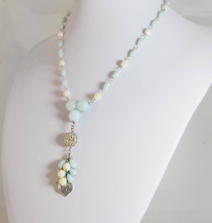 Shabby Chic Tassel Necklace by JinxMim