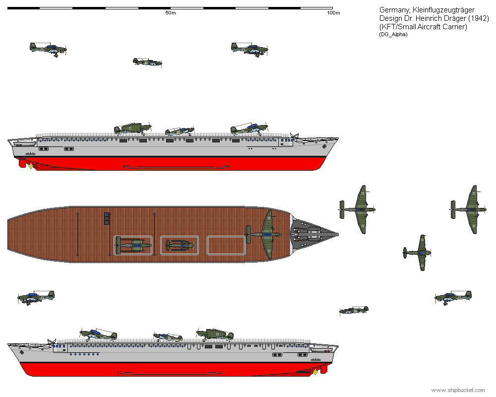 KFT - Kleinflugzeugtraeger (1942) by DG-Alpha