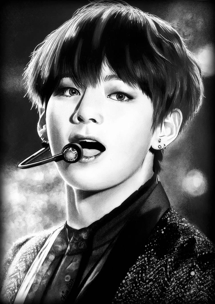 V aka Taehyung BTS K Pop by Mim78 on DeviantArt V aka Taehyung BTS K Pop by Mim78 on DeviantArt