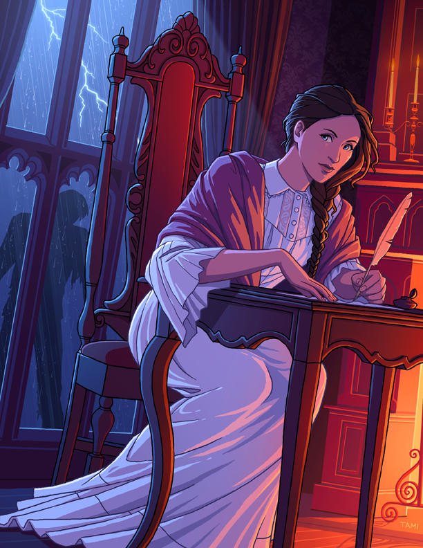 Mary Shelley by tamiart