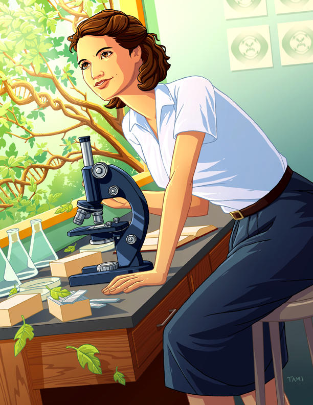 Rosalind Franklin by tamiart