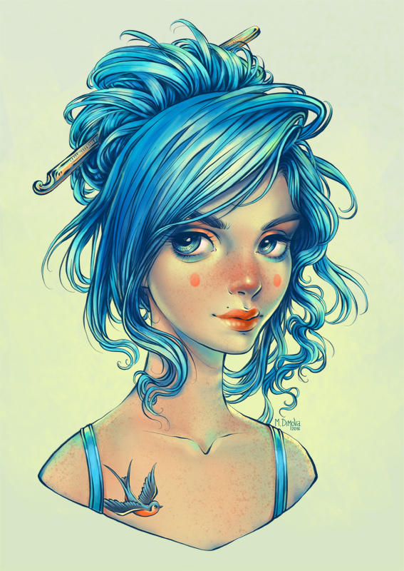 Blue bird by dimary