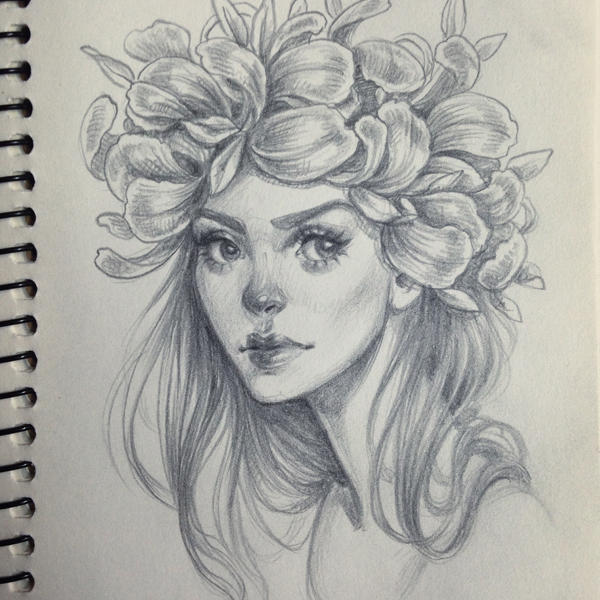 Daily Sketch: Fairy by dimary