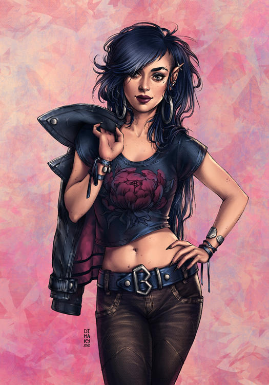Commission: Peony (half2) by dimary