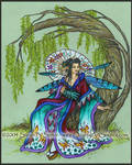 Butterfly Geisha by MisticUnicorn