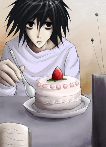death note cake by