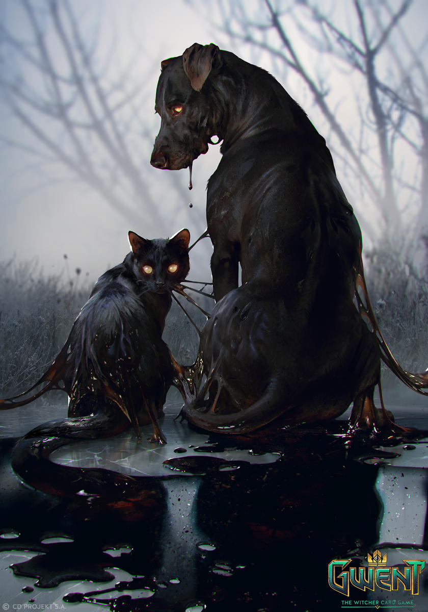 Lesser Demons - Gwent Card by akreon