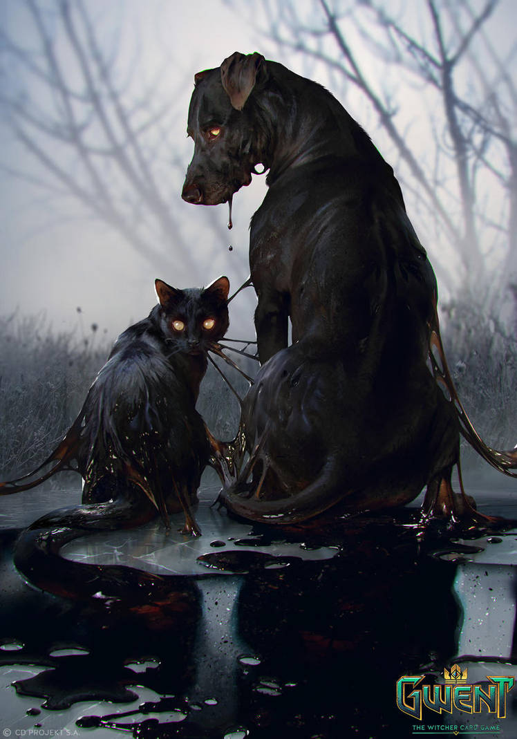 Lesser Demons - Gwent Card by akreon