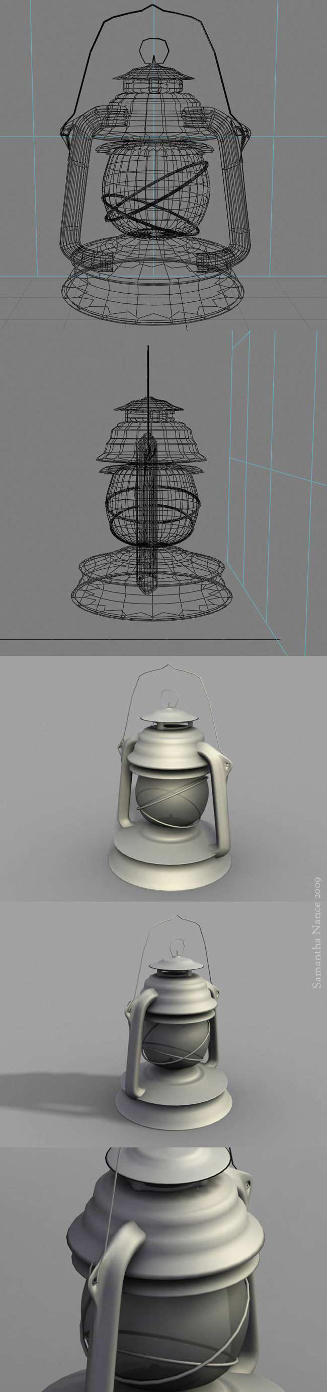 3D Lantern by Flutterby727
