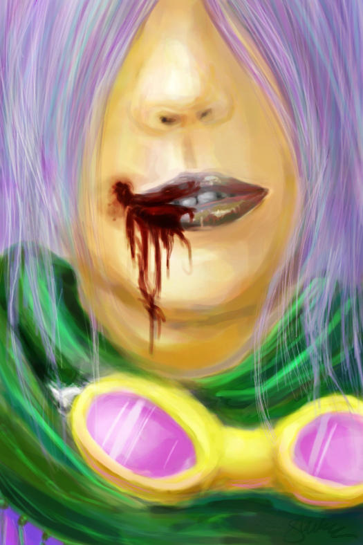 lips.goggles.scarf.blood. by Flutterby727