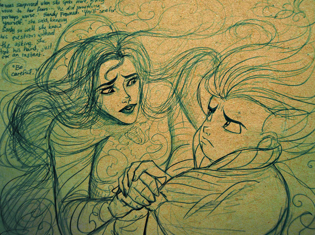 Mother Nature warns Sanderson Mansnoozie by MoonClipperStowaway on DeviantArt