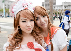 Maid and Mirai by VampBeauty