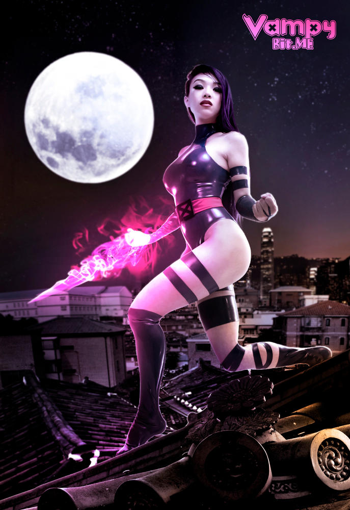 Psylocke Jim Lee Tribute by VampBeauty