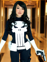 Bishoujo Lady Punisher Cosplay by VampBeauty