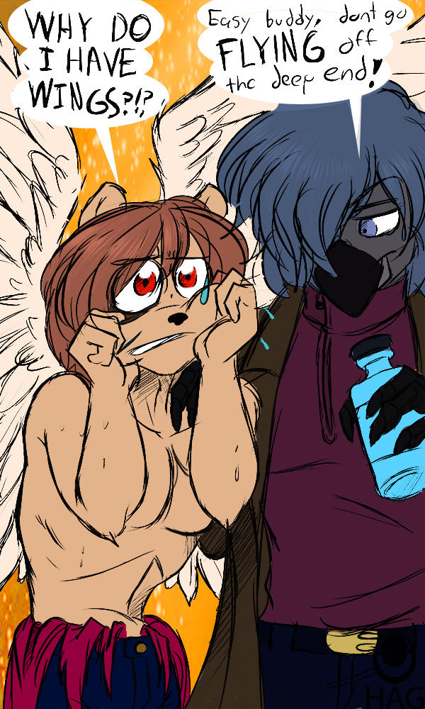 Winging Out by Avencri Colored by MrAMP by MrAMP