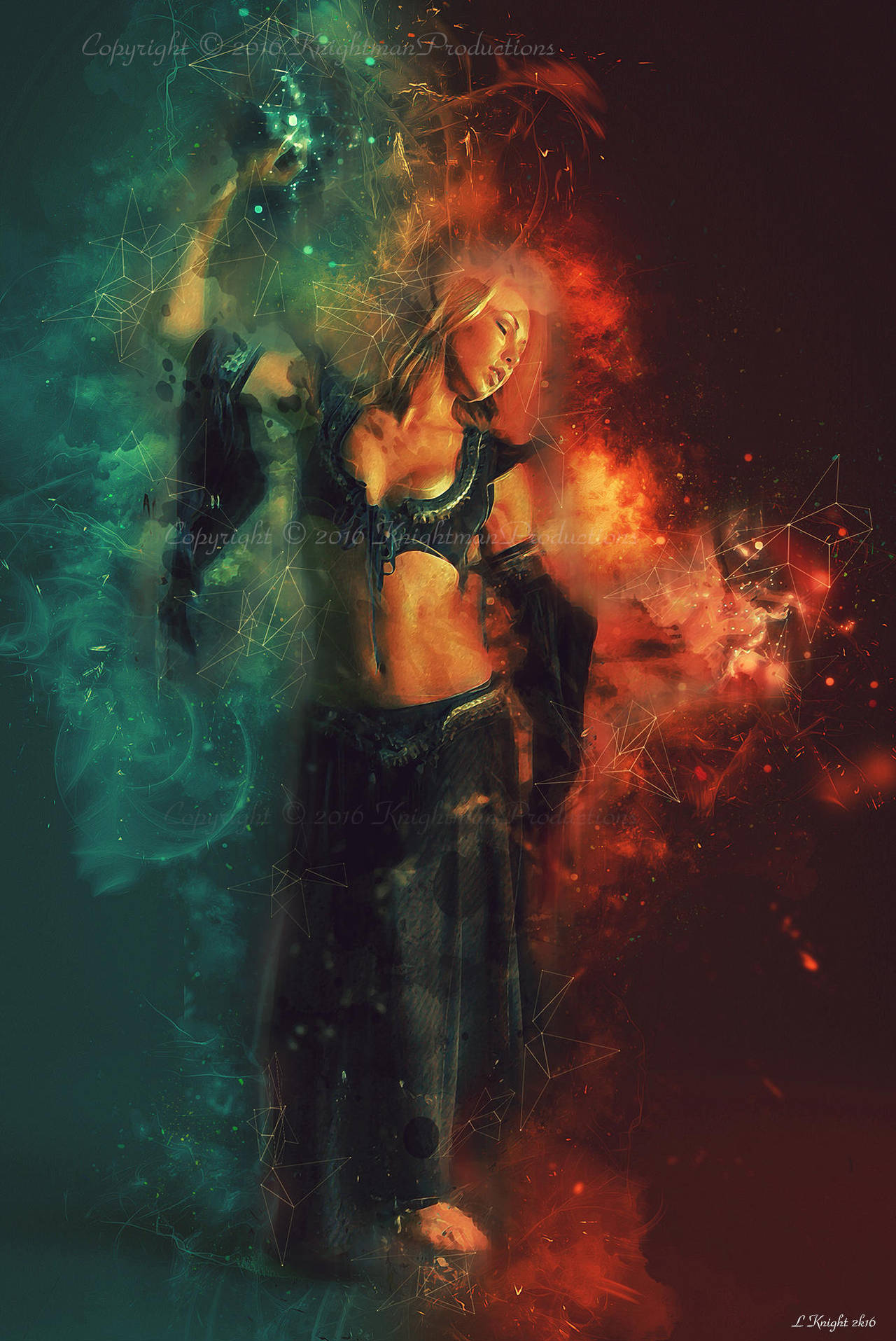 Dancing in the Flames by KnightFlyte96