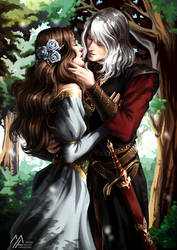 asoiaf: Rhaegar and Lyanna by MathiaArkoniel