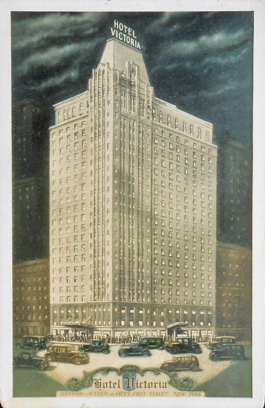 Vintage Hotels The Prince Hotel, NYC by YesterdaysPaper on