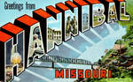 Large Letter Postcard - Hannibal MO by Yesterdays-Paper