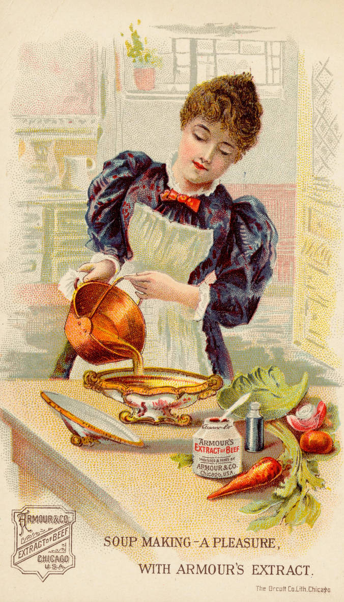 Victorian Advertising Take A Cake For Breakfast By Yesterdays Paper 