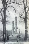 Vintage Europe - Rostral Columns, Bordeaux by Yesterdays-Paper