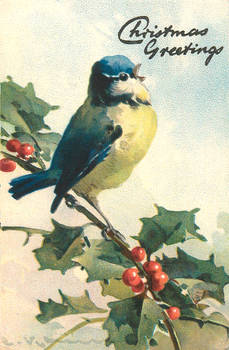 Vintage Christmas - There's A Song In The Air by Yesterdays-Paper