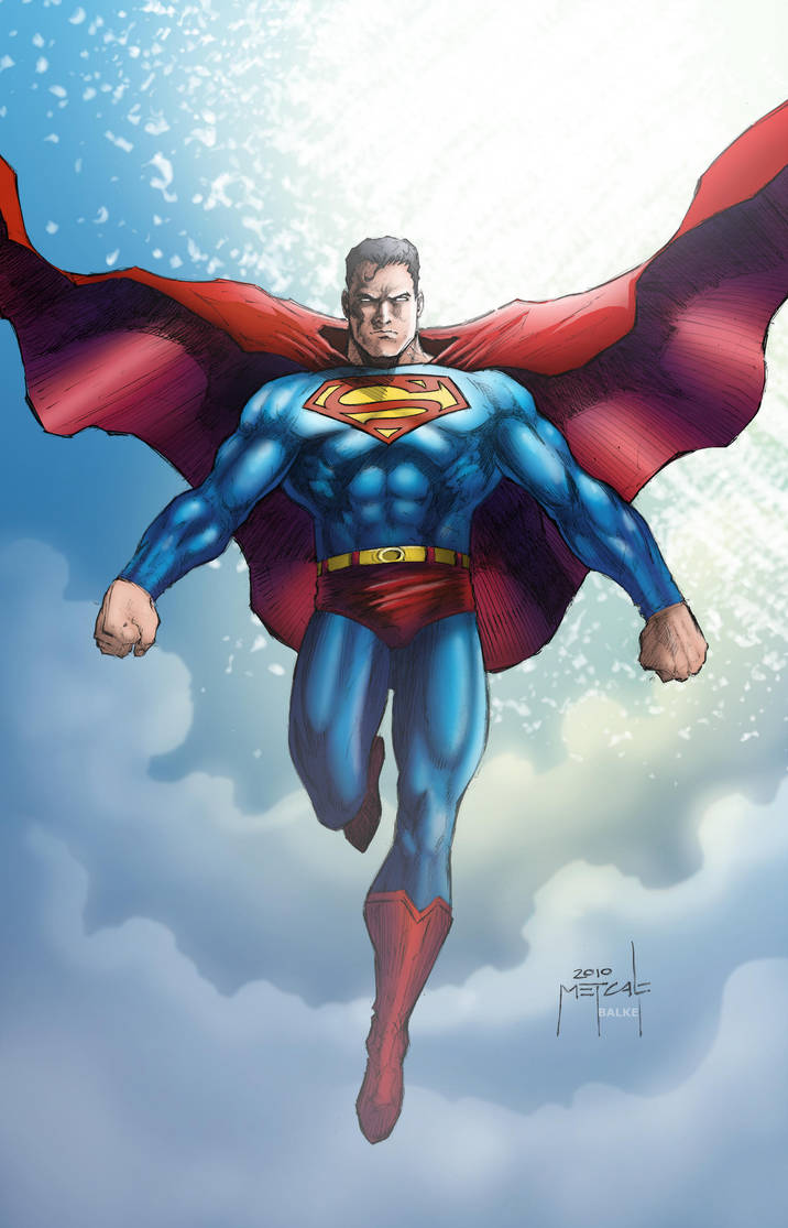 Superman Color - metcalf balke by JasonMetcalf on DeviantArt