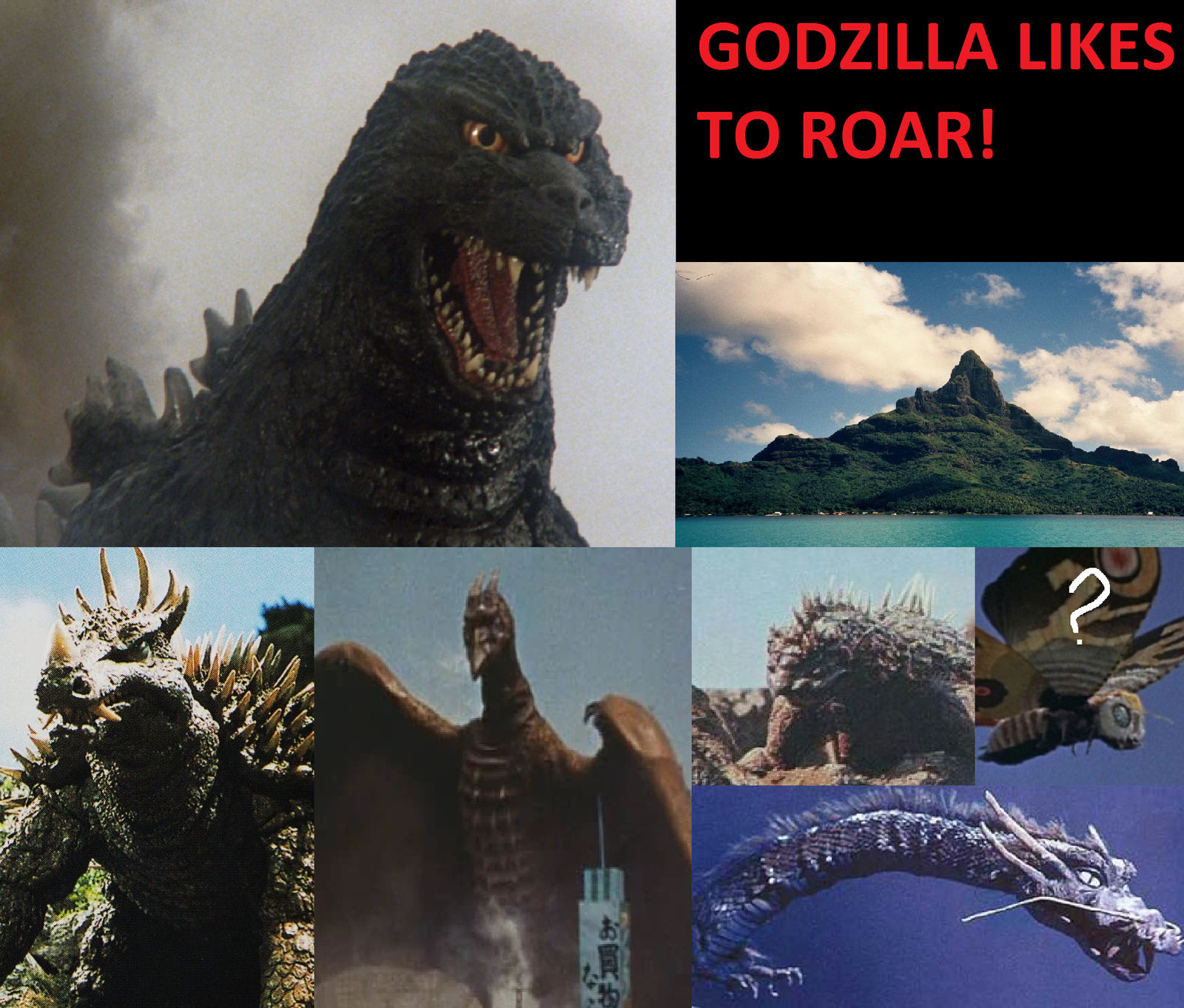 GODZILLA LIKES TO ROAR! by MnstrFrc