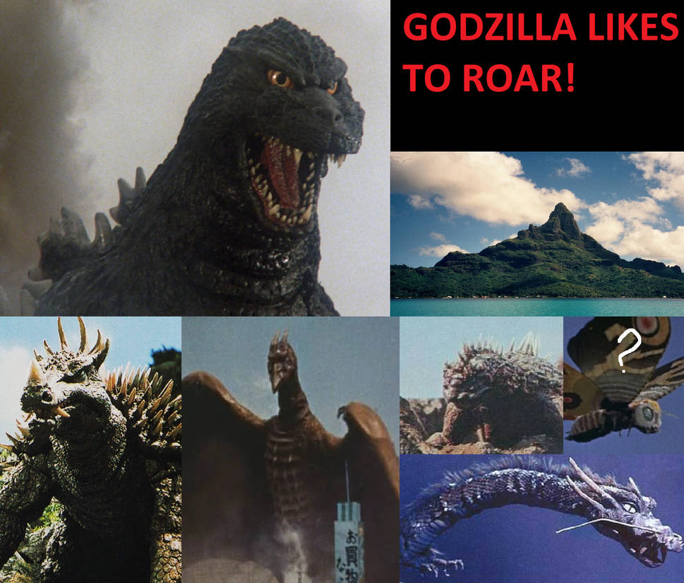 GODZILLA LIKES TO ROAR! by MnstrFrc