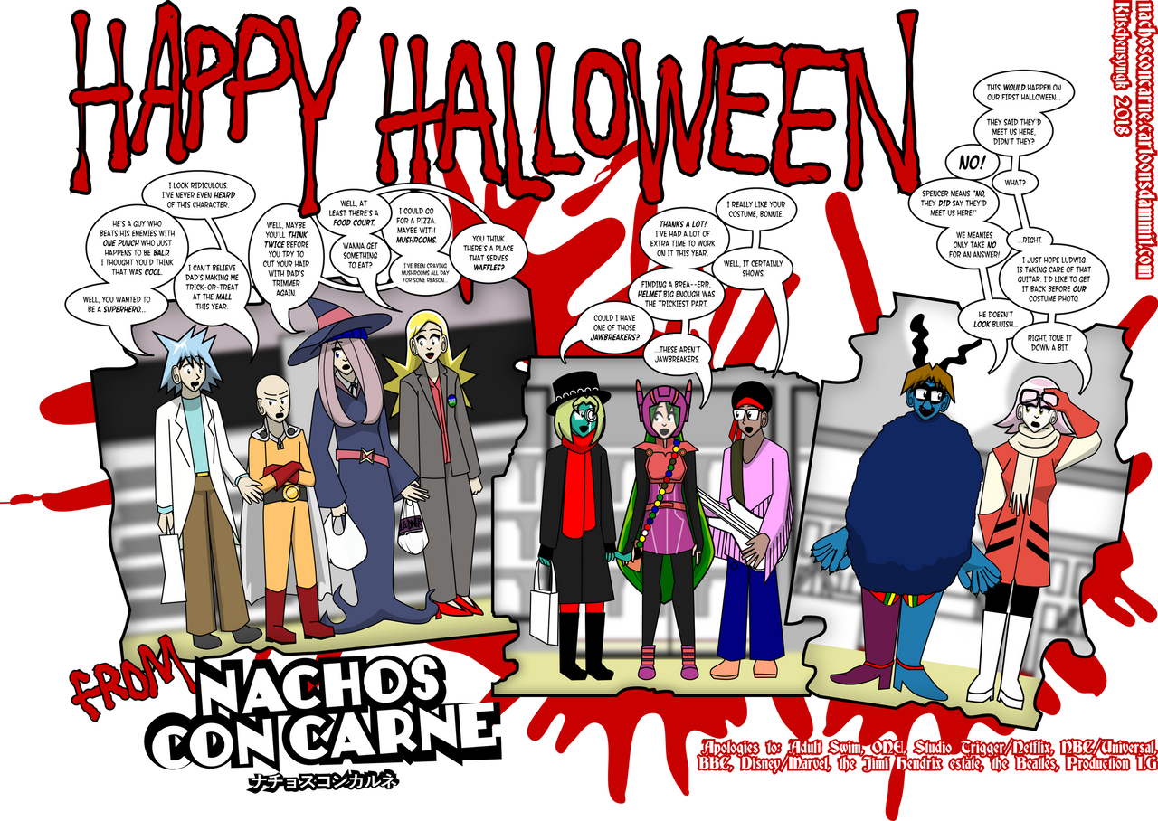 NCC H'ween 2K18 by Kitschensyngk
